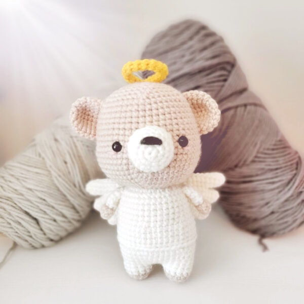 Alvin the Angel Teddy Bear - Misc (DIGITAL PATTERN)