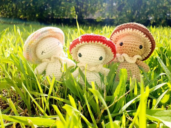 Quinn the little mushroom - critter stitch crochet pattern / amigurumi - Image 3