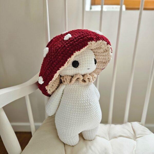 Mushroom guy - critter stitch crochet pattern / amigurumi - Image 3