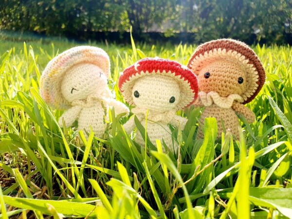 Quinn the little mushroom - critter stitch crochet pattern / amigurumi - Image 7