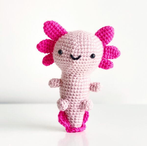 Axolotl Mexican Salamander - Pink Animals (DIGITAL PATTERN)