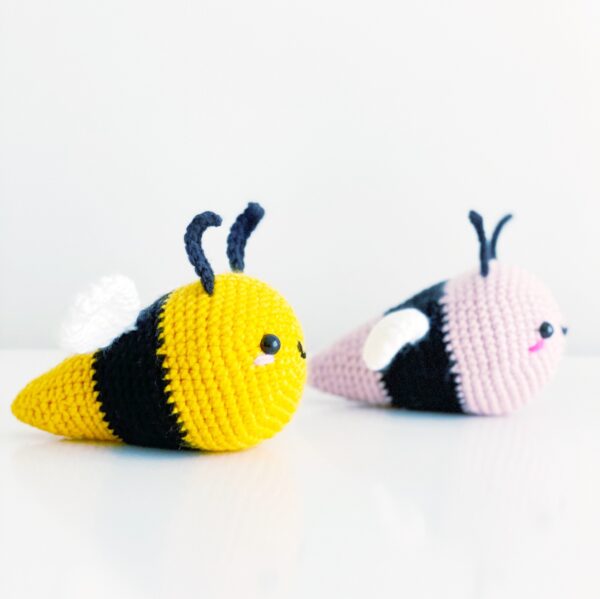 Bumble Bee - Pink Animals (DIGITAL PATTERN) - Image 2