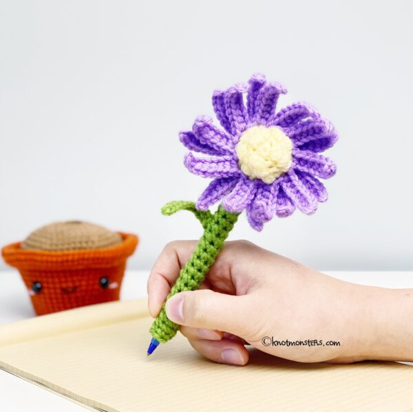 Aster - Flower Pens (DIGITAL PATTERN) - Image 2